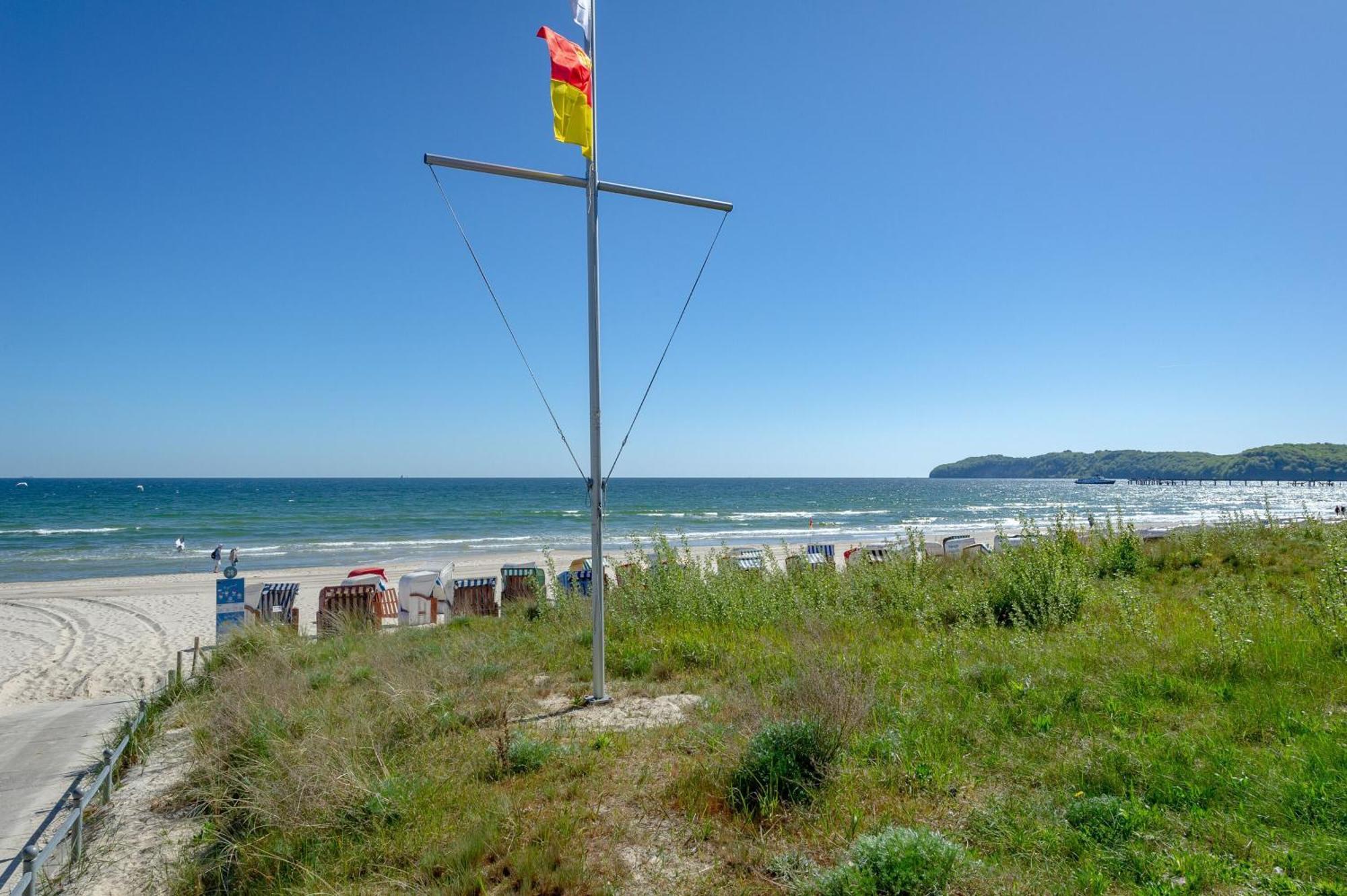 Seitlicher Meerblick, Nur 50 Meter Zum Strand Binz Exterior foto