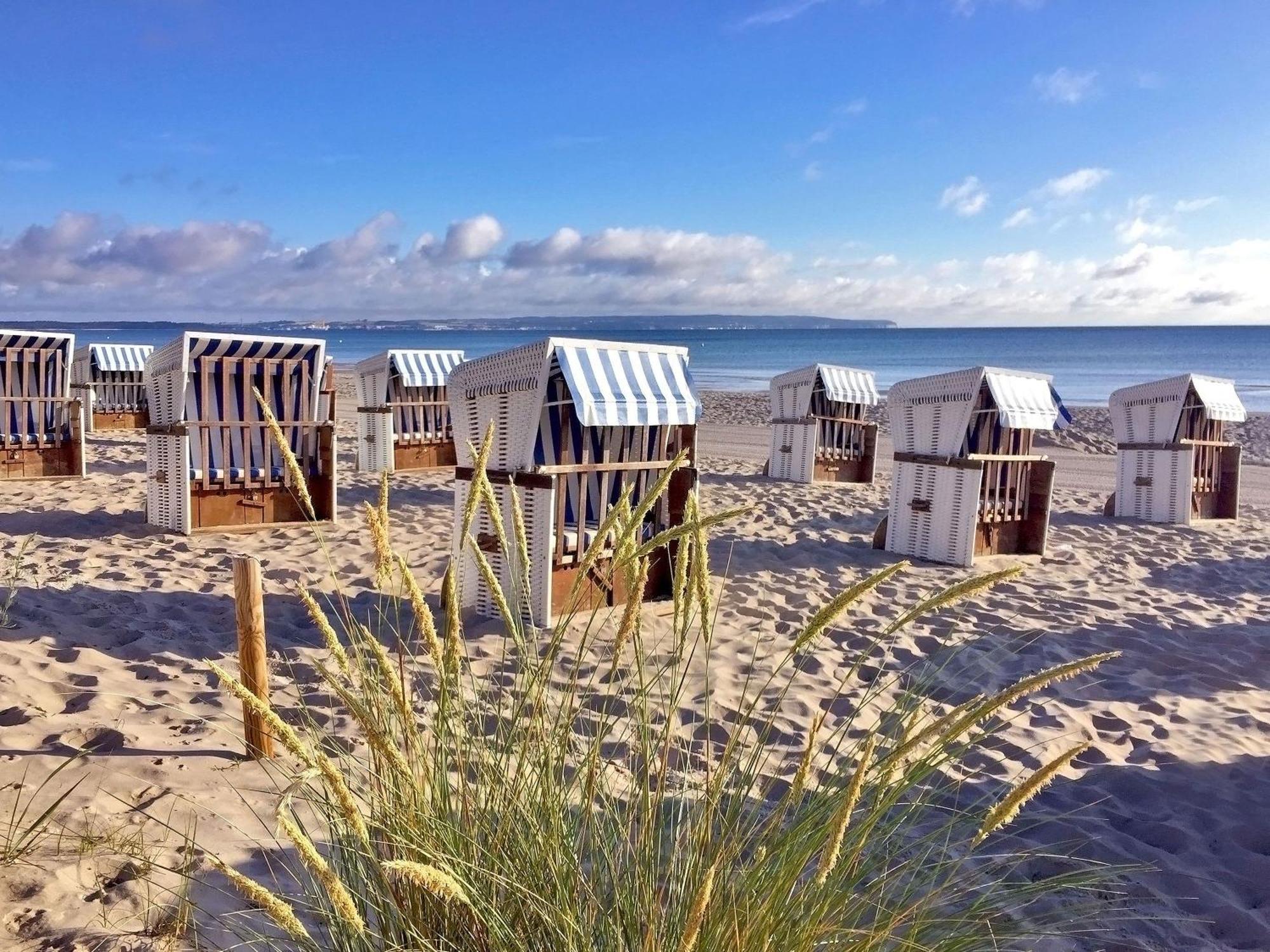 Seitlicher Meerblick, Nur 50 Meter Zum Strand Binz Exterior foto